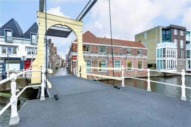 View on the bridge at Dunes Capital - Alkmaar
