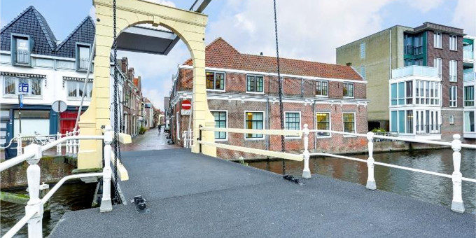 View on the bridge at Dunes Capital - Alkmaar